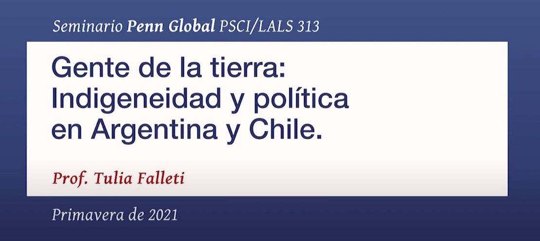 People of the Land: Indigenous Communities and Politics in Argentina and Chile